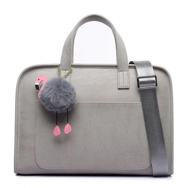 bolsa feminina The Grey Pompon