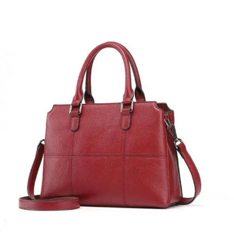 bolsa Feminina O Couro Vermelho